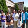 The Group waiting for Olive Garden to open.  We were early!