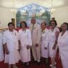 Women's Day Committee with Rev. Mary King, our guest speaker for the day and our Pastor Rev. Theodore Thomas.